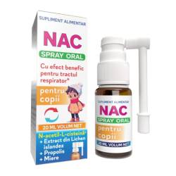 Spray oral pentru copii NAC, 20ml, Justin Pharma