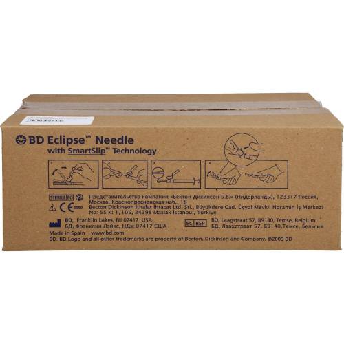 Bd Eclipse Sicherheitsinjekt.Kanüle 25 G 5/8 100 St
