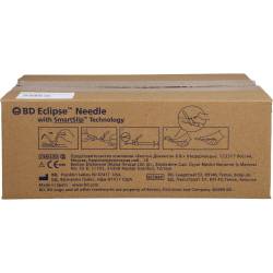 Bd Eclipse Sicherheitsinjekt.Kanüle 25 G 5/8 100 St