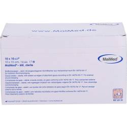 Maimed Mk Kompr.10x10 cm steril 16fach Box 100 St