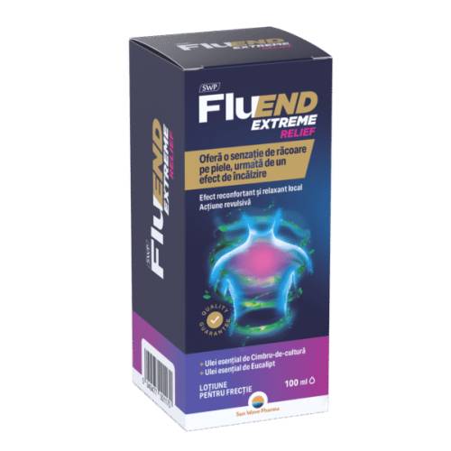 Fluend extreme relief lotiune pentru frectie X 100ml Sun Wave Pharma
