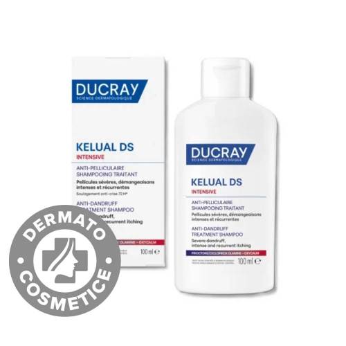Sampon tratament anti-matreata severa si anti-mancarimi Kelual DS Intensive, 100ml, Ducray