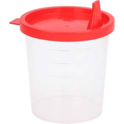 Urinbecher mit Schnappdeckel 1 St