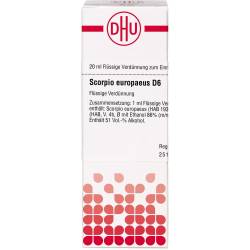 Scorpio Europaeus D 6 Dilution 20 ml