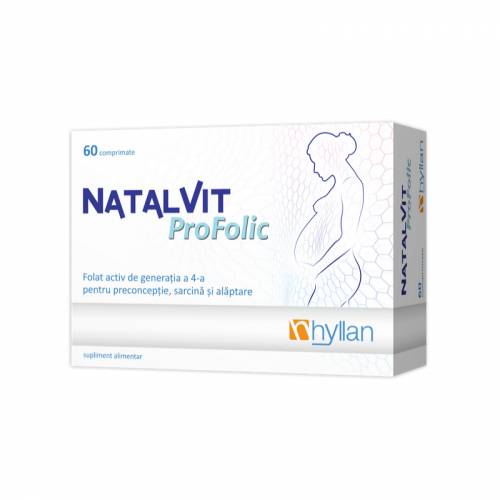 HYLLAN NATALVIT PROFOLIC 60 COMPRIMATE