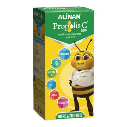 Alinan Propolis C sirop, 100 ml, Fiterman