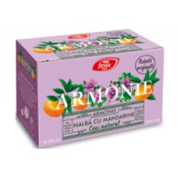 Ceai natural armonie nalba cu mandarine 20plicuri FARES