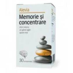 Memorie si concentrare 30cpr ALEVIA