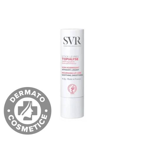 Stick de buze hidratant Topialyse, 4g, SVR