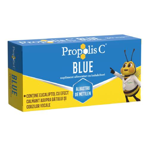 Propolis C Blue, 30 comprimate, Fiterman