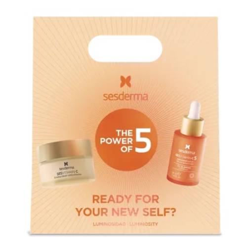 Sesderma C-VIT – Pachet Ser Liposomal + Crema de fata antioxidant, 50 ml + 30 ml