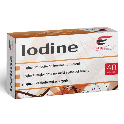 Iodine, 40 capsule, Farma Class