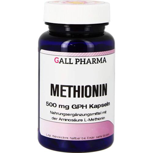 Methionin 500 mg Gph Kapseln 180 St
