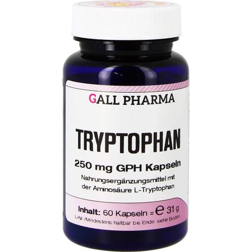 Tryptophan 250 mg Gph Kapseln 60 St