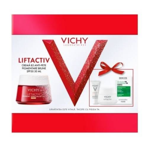 Vichy XMAS 2025 trusa liftactiv B3 SPF50 50ml