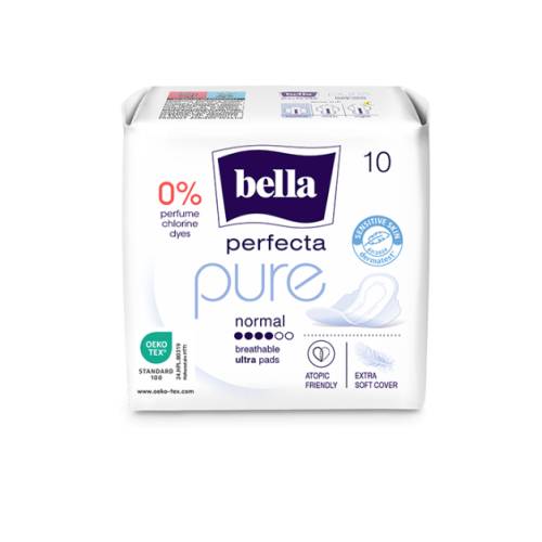 Absorbante Bella Perfecta Pure Normal, 10 bucati