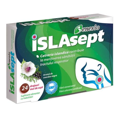 Islasept, 24 drajeuri moi, Benesio