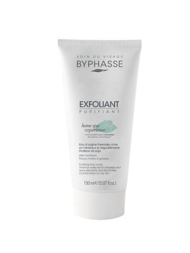 Scrub purifiant pentru ten mixt spre gras Home Spa Experience, 150ml, Byphasse