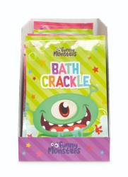 Pudra de baie efervescenta Funny Monsters, 30g, Treffina