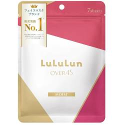 Pachet Masca de fata hidratanta Over 45 Moist, 7 bucati, LuLuLun