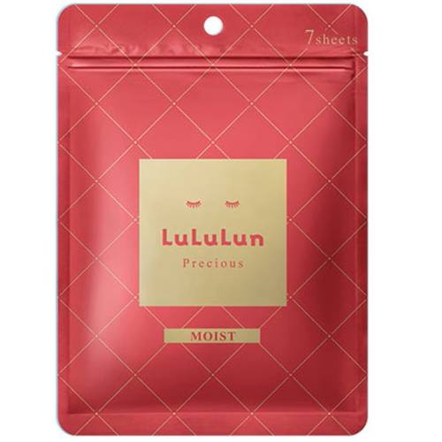 Masca de fata hidratanta Precious Red, 7 bucati, LuLuLun