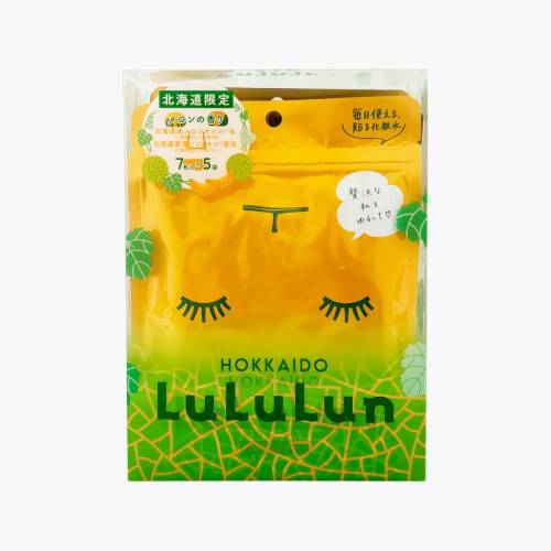 Masca de fata cu pepene Hokkaido, 5x7 bucati, LuLuLun