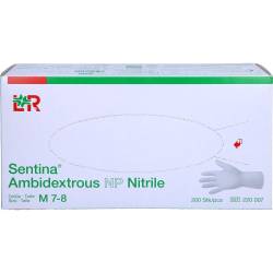 Sentina Ambidextrous Nitrile U-Hands.unsteril Gr.M 200 St