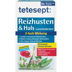 Tetesept Reizhusten & Hals Lutschtabletten 20 St