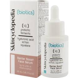 Ser facial hidratant cu acid hialuronic ectoina si squalene Biotics, 30ml, Skincyclopedia