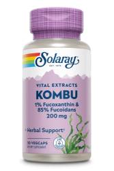 Kombu Fucoxanthin Solaray, 30 capsule, Secom