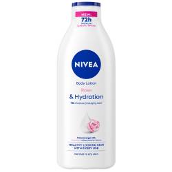 Lotiune de corp hidratanta cu trandafir, 400ml, Nivea