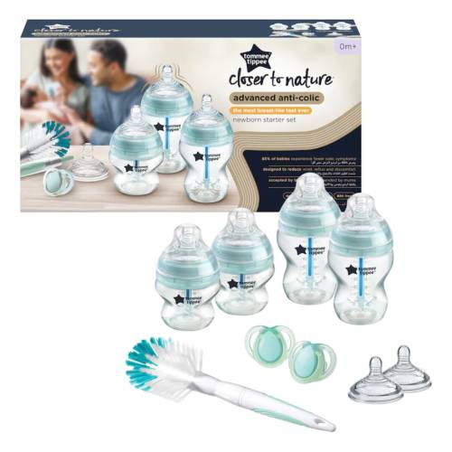 Kit biberoane pentru nou-născuti, Advanced Anti-Colic, Tommee Tippee
