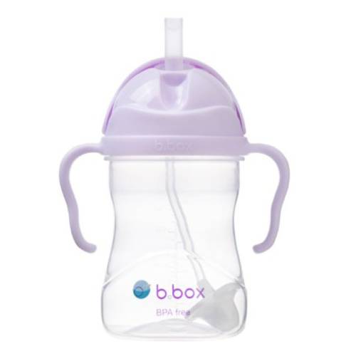 Cana cu pai, 6 luni+, Mov, 240 ml, B.Box