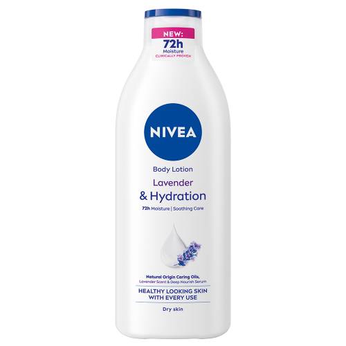 Lotiune de corp hidratanta cu lavanda, 400ml, Nivea