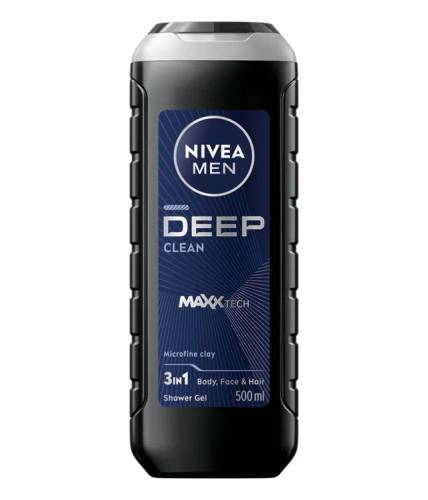 Gel de dus Deep, 500ml, Nivea