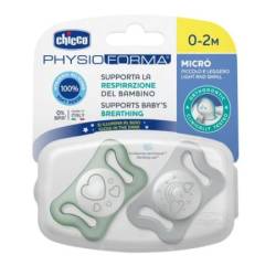 Suzete PhysioForma Micro 0-2 luni, 2 bucati, Chicco
