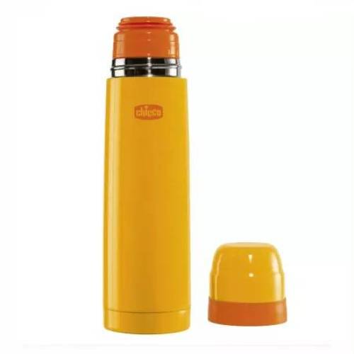 Termos pentru lichide Mami si Bebe 0 luni+ Portocaliu, 500ml, Chicco