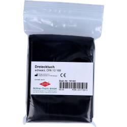 Dreiecktuch schwarz 1 St