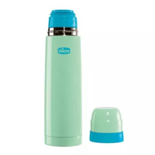 Termos pentru lichide Mami si Bebe 0 luni+ Verde, 500ml, Chicco