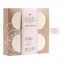 Set Cadou Relax, Warm Vanilla, Bile de Baie, 4*50 g, The Luxury Bathing Company