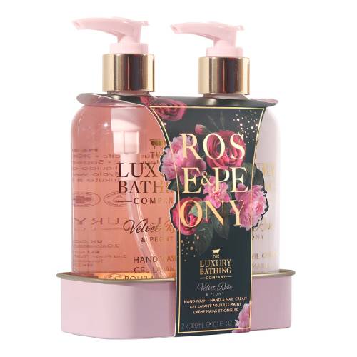 Set Cadou Delightful Duo, Velvet Rose & Peony, 2 articole, The Luxury Bathing Company