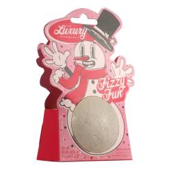 Bila de baie Fizzy Fun, Candy Canes, Cocoa & Vanilla Swirl, 150 g, The Luxury Bathing Company