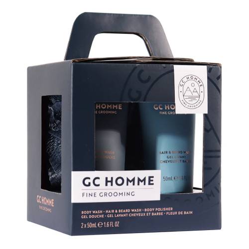Set cadou Relax & Refresh, GC Homme Fine Grooming, 3 articole, The Luxury Bathing Company