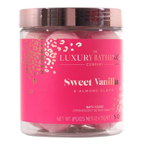 Set cadou bile de baie Restore, Sweet Vanilla & Almond Glaze, 10*15 g, The Luxury Bathing Company