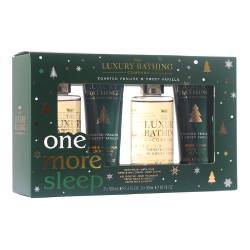 Set Cadou One More Sleep, Toasted Praline & Sweet Vanilla, 4 articole, The Luxury Bathing Company