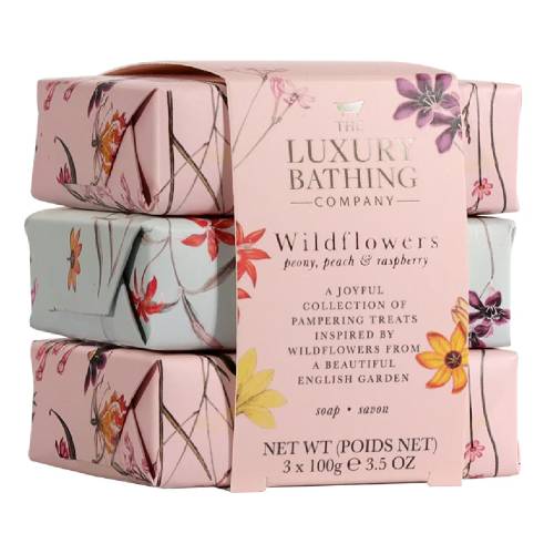 Set cadou Sapunuri Gentle Cleansing Trio, 3*100 g, The Luxury Bathing Company