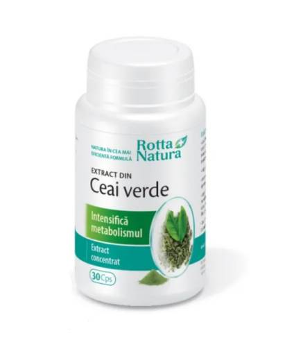 Rotta Natura Extract din ceai verde 30 capsule