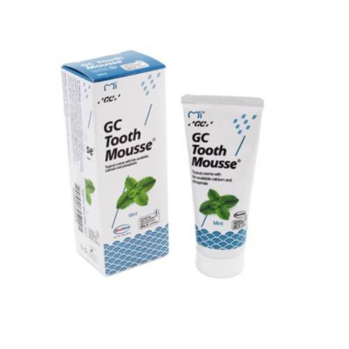 GC Tooth Mousse crema topica remineralizanta pe baza de apa cu aroma de menta 40 g