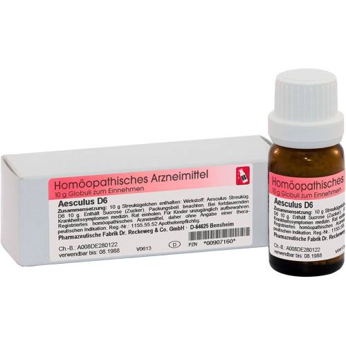 Aesculus D 6 Globuli 10 g