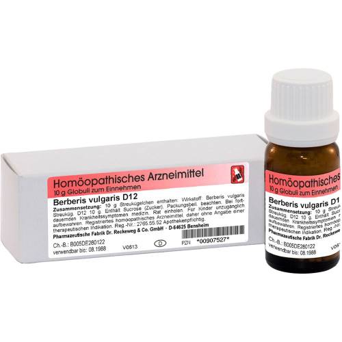 Berberis Vulgaris D 12 Globuli 10 g